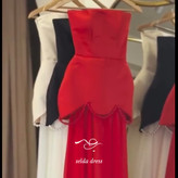 لباس نامزدی و لباس شب سفید ساتن