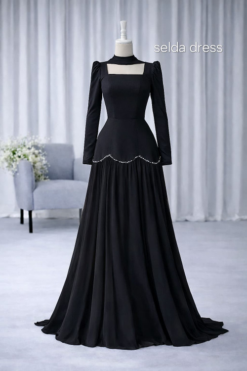 لباس شب مشکی