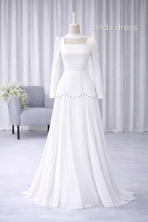 لباس مجلسی سفید شیک