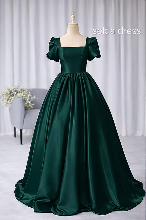 لباس مجلسی پفی پرنسسی