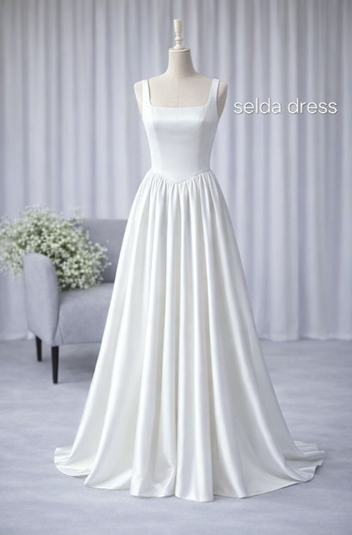 لباس مجلسی سفید نامزدی